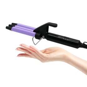 janelove Mini fer à friser pour cheveux courts, 13 mm, mini fer à onduler pour cheveux, 180 °C/210 °C, céramique tourmaline, 