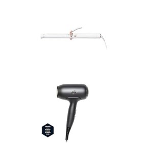 T3 Single Pass Curl Fer à Boucler Professionnel et à Onduler en à Cylindre Long + T3 Fit Sèche cheveux Professionnel Ionique 