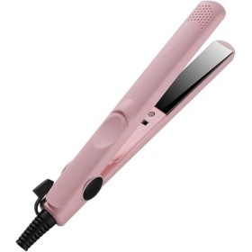 2 - en - 1 Mini double usage Curler, mini céramique Curler, 30 secondes chauffage rapide cheveux courts Mini Curler, Portable