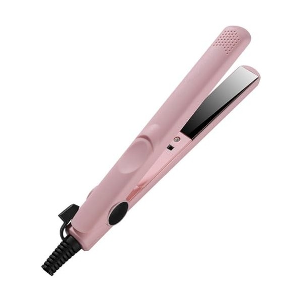 2 - en - 1 Mini double usage Curler, mini céramique Curler, 30 secondes chauffage rapide cheveux courts Mini Curler, Portable