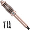 Farery Thermal Brush Brosse Thermique Fer à Boucler Ionique Tourmaline Céramique, 38MM Brosse chauffante pour créer des boucl