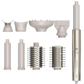 VEVOR Fer à friser 8 en 1, fer à boucler de 34,5 mm, avec 2 barils, 2 brosses, 4 buses pour cheveux secs/lisses/bouclés/volum