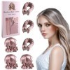 lafo Lot de 3 boucles sans chaleur – Boucles de nuit sans chauffage, cheveux auto-soufflés pour la nuit, antidérapants pour c