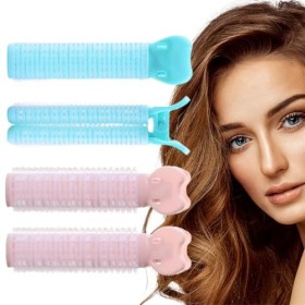 EYVRPAU 4 pièces fers à friser, fers à boucler, fers à friser pour les salons de mode de frisage