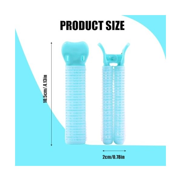 EYVRPAU 4 pièces fers à friser, fers à boucler, fers à friser pour les salons de mode de frisage