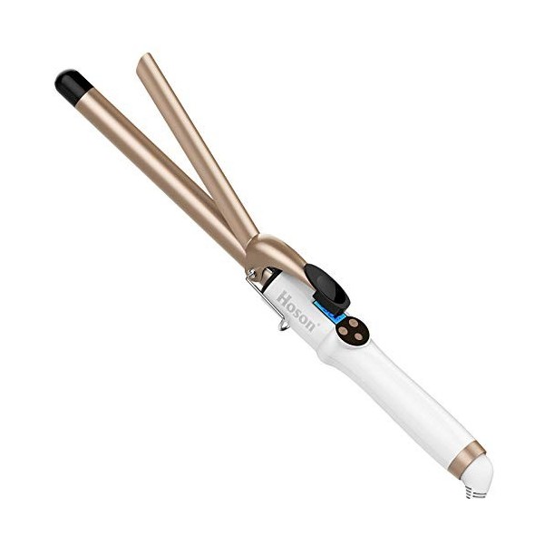 Hoson 38mm Fers à Boucler,Boucleur pour Cheveux Longs et Courts,Barreau de la Baguette à Boucler en Céramique Tourmaline