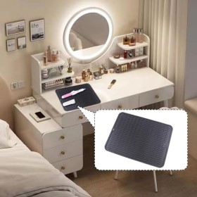 1 grand tapis en silicone résistant à la chaleur, 40 x 30 cm, grand tapis en silicone résistant à la chaleur, tapis de salon 