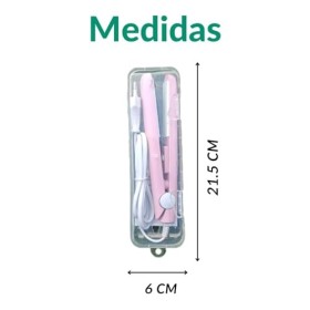 Stock Lider-Mini fer à lisser avec plaques ondulées, mini machine à sceller thermique portable, 5 couleurs aléatoires, scella