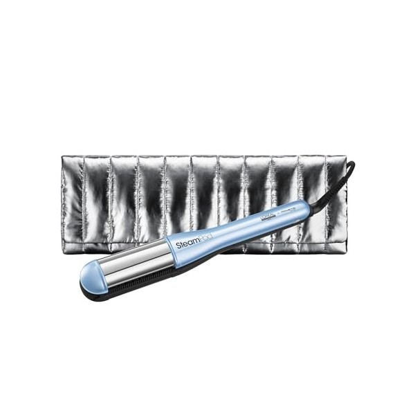 SteamPod 4, ÉDITION LIMITÉE UTOPIA, Lisseur-Boucleur Professionnel + Vanity Case Rigide, Technologie Vapeur Brevetée, Tous Ty