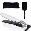 Ghd - Fer À Lisser Lisseur Ghd Chronos Blanc + Trousse De Voyage Hairprice + Brosse Hairprice