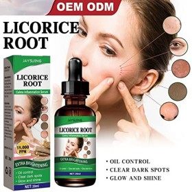 Produits pour le visage Essence | Visage Soins de la peau Protection Huile de de réglisse,30 ml dhuile hydratante pour le vi
