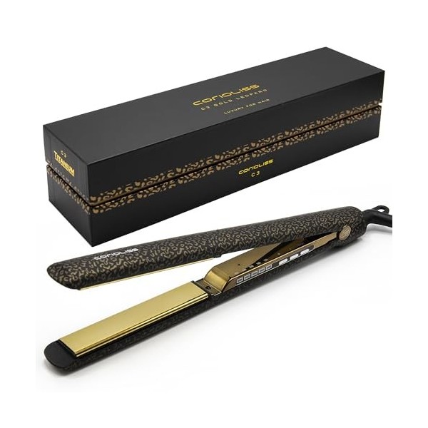 Corioliss C3 | Lisseur Cheveux Professionnel | Fer à Lisser Plaques en Titane | Lisseur Plaque Large | Jusquà 235º | Ionic |