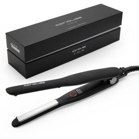 Corioliss C-Slim - Mini Lisseur Cheveux Plaques Extra-Fines en Titane | Parfait pour Franges et Cheveux Courts | Homme et Fem