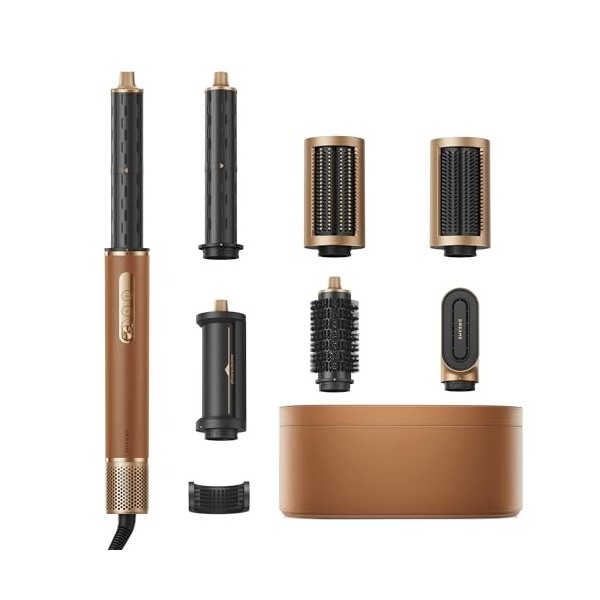 Dreame AirStyle Pro Sèche-cheveux, appareil de coiffure 7 en 1, séchage rapide, 2 enrouleurs, cheveux volumineux, brosse liss
