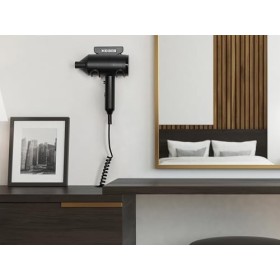 Sèche-cheveux Corby Stratus 1800W en noir - Prise UE