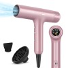 PARWIN PRO BEAUTY Sèche-cheveux ionique unique moteur sans balais de 110 000 tr/min à faible bruit microfiltre innovant diffu