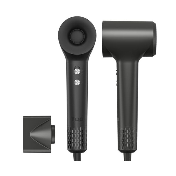 TQQ Seche Cheveux Professionnel, 200 Millions ionique Négatifs, Moteur Haute Vitesse 110000 TR/Min, 57dB Faible Bruit Sèche C