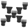 SOESFOUFU Lot de 10 embouts de coiffure pour sèche-cheveux - Peigne de fixation pour sèche-cheveux - Buse concentratrice plat