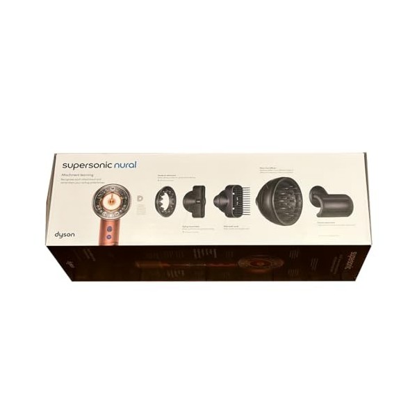 Dyson Supersonic Nural HD16 Hair Dryer | Quick, Intelligent Drying Strawberry Bronze/Blush Pink