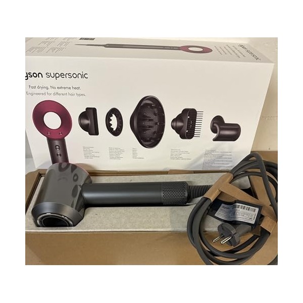 Dyson Supersonic™ Sèche-cheveux Anthracite/Fuchsia