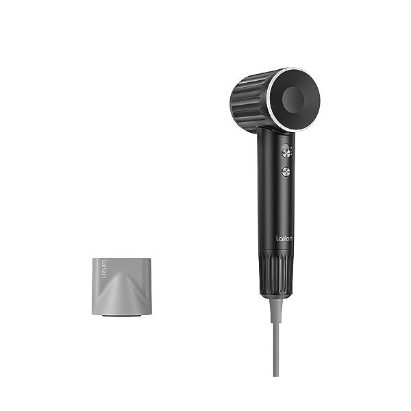 Laifen Sèche-cheveux série rétro 200 millions dions négatifs, sèche-cheveux de voyage avec moteur sans balais de 110 000 tr/