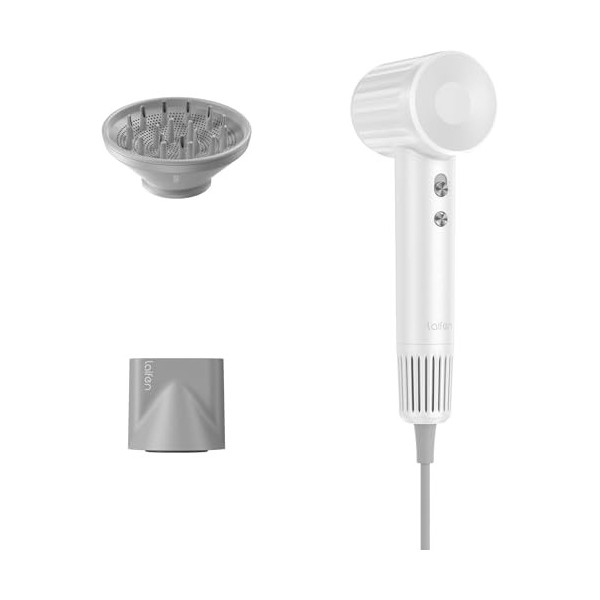 Laifen Sèche-cheveux série rétro 200 millions dions négatifs, sèche-cheveux de voyage avec moteur sans balais de 110 000 tr/