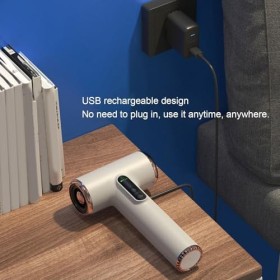 Sèche-cheveux sans Fil, Sèche-cheveux Professionnel Rechargeable par USB 15 000 MAh, Sèche-cheveux Portable à Séchage Rapide 