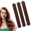 Lot de 3 bigoudis sans chaleur, sans chaleur, pour cheveux longs et moyens noir Sèche-cheveux et accessoires