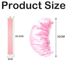 Lot de 3 tiges de soufflage sans chaleur, tiges de soufflage pendant la nuit, bigoudis sans chaleur, outils de coiffure pour 