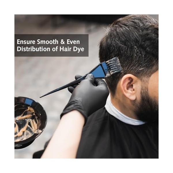 Lot de 2 pinceaux de coloration pour cheveux - Outils de coloration pour salon de coiffure