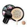 Champignon Tête Air Cushion CC Crème Fond De Teint Correcteur Maquillage Hydratant Brillant Pigment Fond De Teint Liquide, Ba