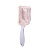 Brosse à cheveux démêlante, peigne de massage doux pour femme, démêlant les cheveux raides, bouclés, humides et secs, réduisa