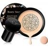 Champignon Tête Air Cushion CC Crème Fond De Teint Correcteur Maquillage Hydratant Brillant Pigment Fond De Teint Liquide, Ba