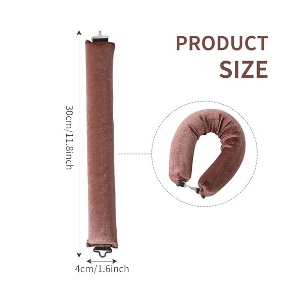 Bigoudis sans chaleur, tiges de soufflage sans chaleur, tiges de soufflage pendant la nuit, ensemble de bouclage de cheveux d