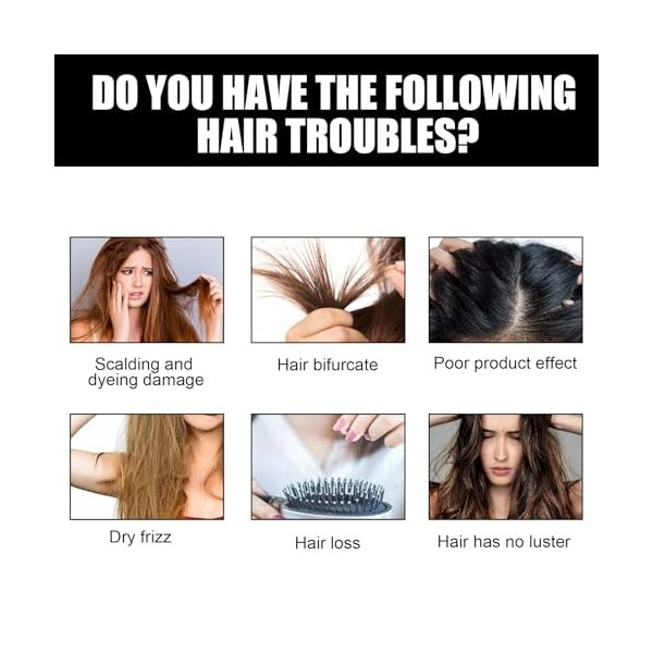 CreMHHate Huile Bio Batana pour la Croissance des Cheveux,Sérum de Noircissement Capillaire,Pour Hommes et Femmes