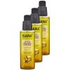 ISANA PROFESSIONAL Huile capillaire Huile dargan & soin, 300 ml 3x 100 ml - Cheveux abîmés & secs - Huile de soin contient
