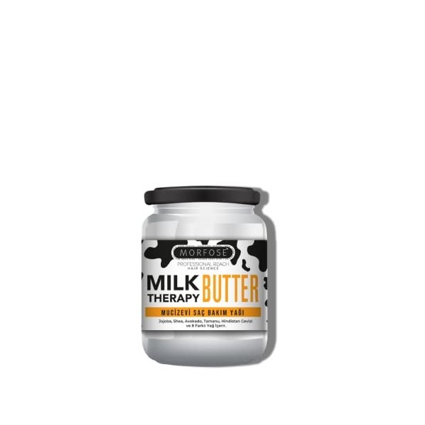 Morfose Milk Therapy Butter Hair Oil 200 ml - Huile De Soin Capillaire Miraculeuse