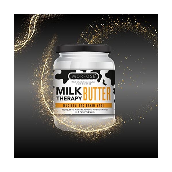 Morfose Milk Therapy Butter Hair Oil 200 ml - Huile De Soin Capillaire Miraculeuse