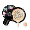 Champignon Tête Air Cushion CC Crème Fond De Teint Correcteur Maquillage Hydratant Brillant Pigment Fond De Teint Liquide, Ba