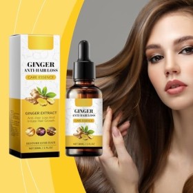 2PCS Huile Essentielle pour La Croissance des Cheveux, Huile Essentielle de Gingembre Stimule La Croissance Des Cheveu,Huile 