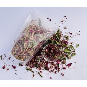 Mélange dhuiles capillaires à base de plantes - 75 gr - 18 herbes essentielles brutes pour infusion dhuile | Herbes indienn