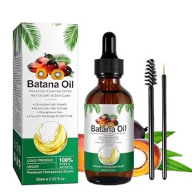Baorder Huile de Batana pour la croissance des cheveux,huile capillaire biologique Batana 100% naturelle,améliore les cheveux