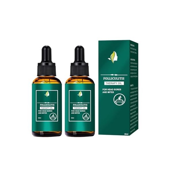 2Pcs Huile Capillaire au Gingembre, Soins des Cheveux et Huile, Huile Capillaire pour une Pousse des Cheveux Très Rapide, Nou