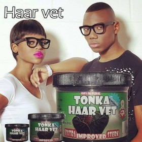 Pommade capillaire de Tonka 90 g - Soin naturel des cheveux - Stimule la croissance - Contre la chute des cheveux & les pelli