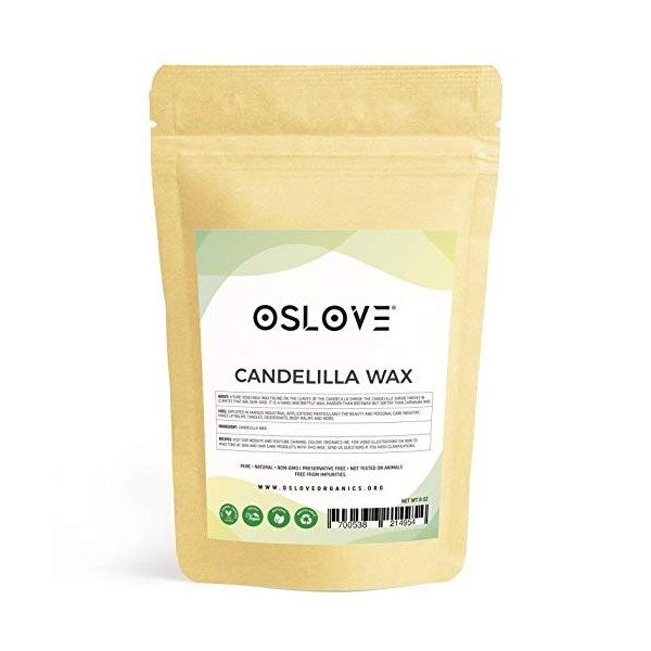 Oslove Organics Cire de Candelilla pure 226,8 g