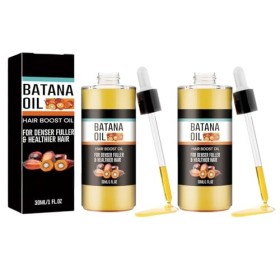 Huile de Batana pour Cheveux, Huile de Croissance Des Cheveux, Favorise la Croissance des Cheveux, Nourrit le Cuir Chevelu, P