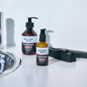 Brooklyn Soap Company, Sérum Barbe Activateur +Pro Strength 50 ml - Sérum pour la Pousse de la Barbe - Beard Growth Serum pou