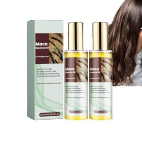 Dyceittdia 2pcs Huile Capillaire, Huile Capillaire au Collagène, Hydrater les pointes sèches, Lisse les Cheveux, Huile Revita