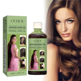 Huile végétale naturelle pour cheveux - Romarin, menthe et cuir chevelu - 100 ml - Nourrit les cheveux secs et abîmés - Favor