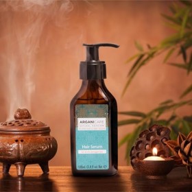 Arganicare | Gamme Argan | SÉRUM RÉPARATEUR | A lhuile dArgan Bio | Cheveux secs et abimés | Protection de longue durée | R
